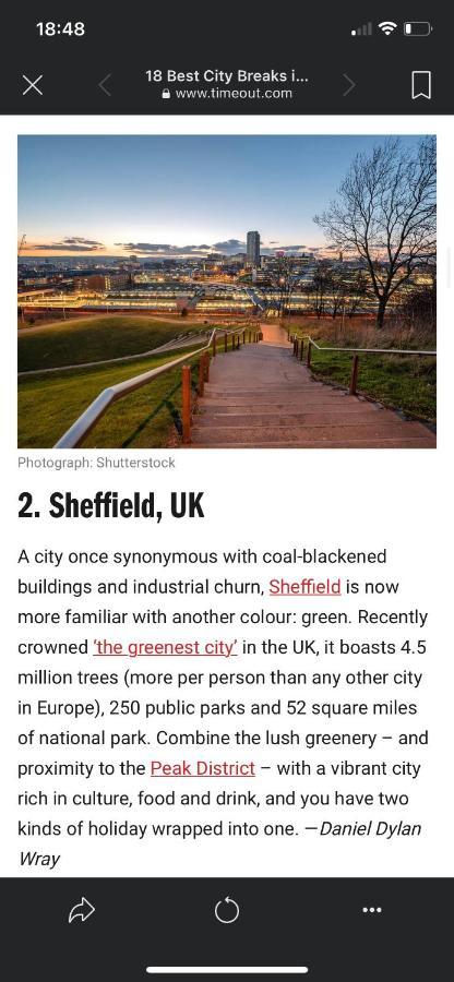 Perfect For Large Groups, Sleeps 15 Close To City Centre Sheffield Zewnętrze zdjęcie